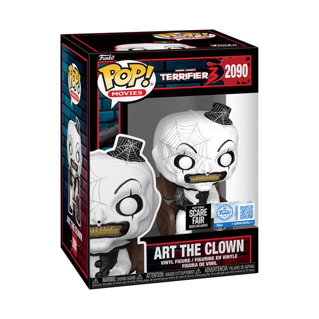 Funko Pop! Terrifier - Art The Clown #2090 Scare Fair 2026 (With Sticker!)