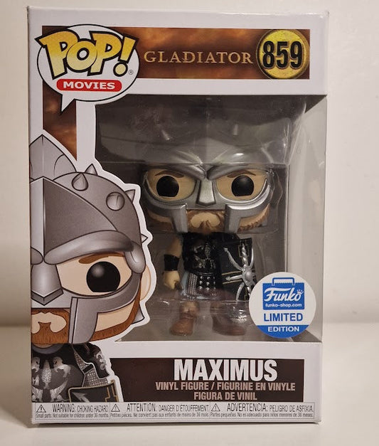 Funko Pop! Gladiator - Maximus #859 - Exclusive - Mag Stack Included - Free postage