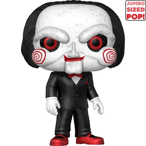 Pre Order Funko Pop! Saw - Billy the Puppet Jumbo 10-Inch #1821 - ETA 07/2025
