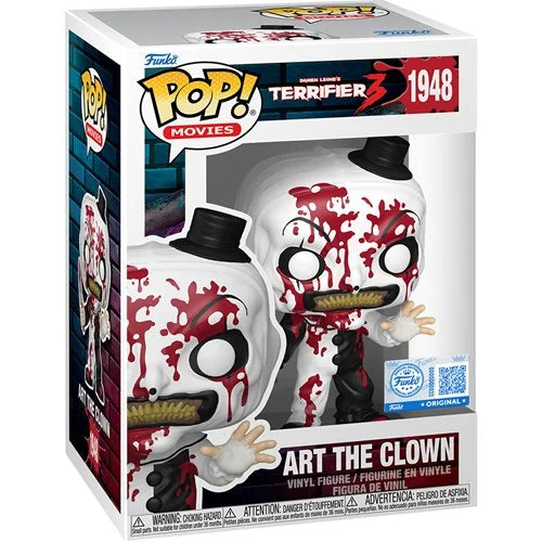 Funko Pop! Terrifier 3 - Art The Clown #1948 - Chance Of Chase!