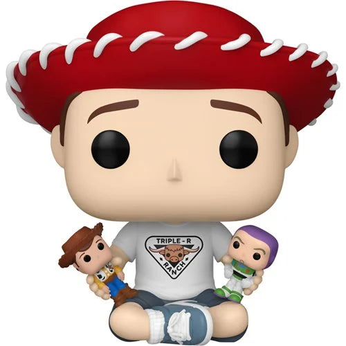 Funko Pop! Toy Story 30th Anniversary Andy with Buzz Lightyear and Woody #1596 - PRE ORDER ETA 09/25