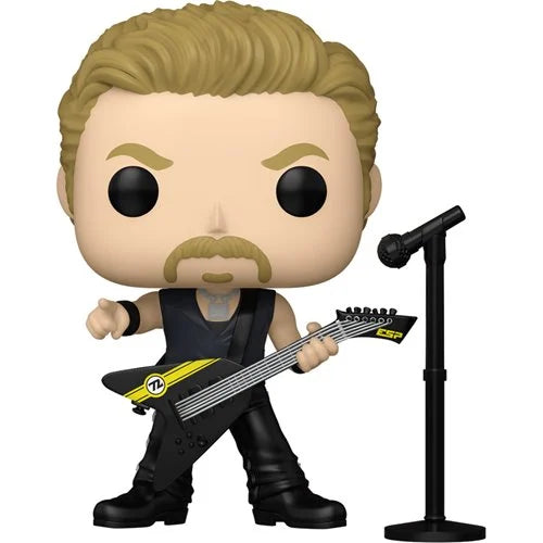 PRE-ORDER ETA JAN 2026 (Subject to change) Funko Pop! Metallica – James Hetfield (72 Seasons) #484