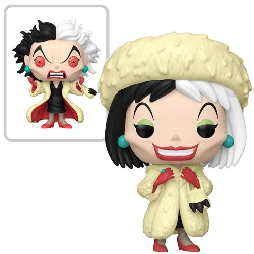 PRE-ORDER – ETA December 2025 (Subject to change) Funko Pop! 101 Dalmations - Cruella De Vil #1663 CHANCE OF CHASE