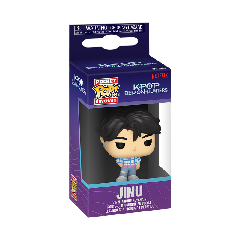 Funko Pop Keychain - K Pop Demon Hunters - Jinu