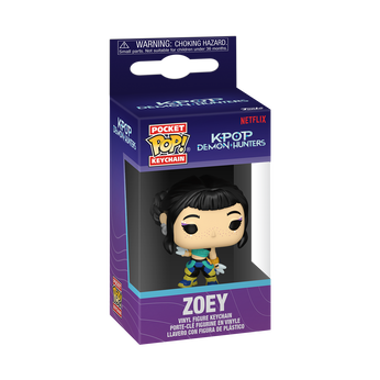Funko Pop Keychain - K Pop Demon Hunters - Zoey