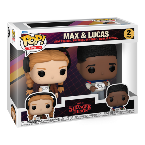 Funko Pop! Stranger Things - Max & Lucas 2 Pack