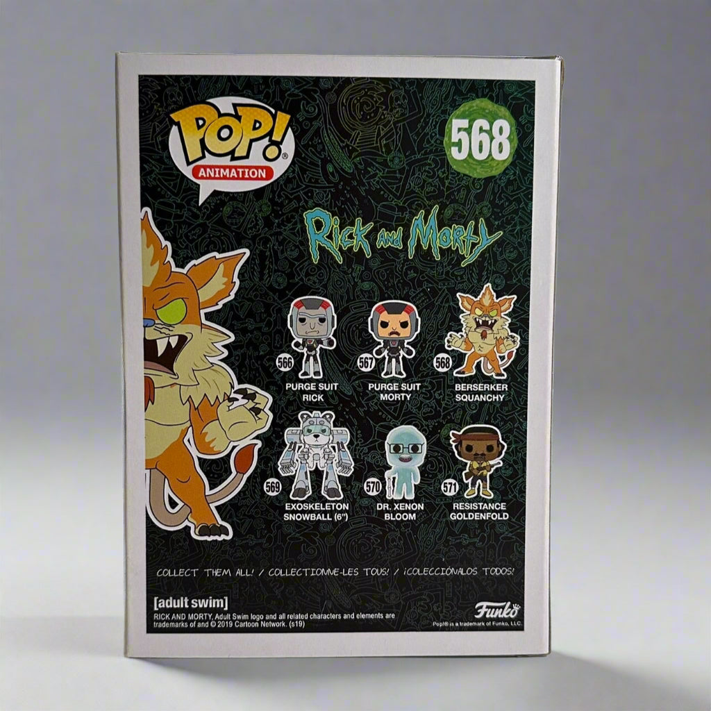 Funko Pop! Rick And Morty - Berserker Squanchy #568
