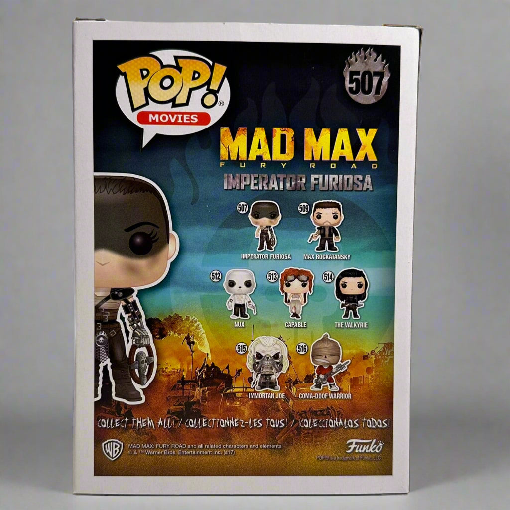Funko Pop! Mad Max Fury Road - Imperator Furiosa #507 - Chase