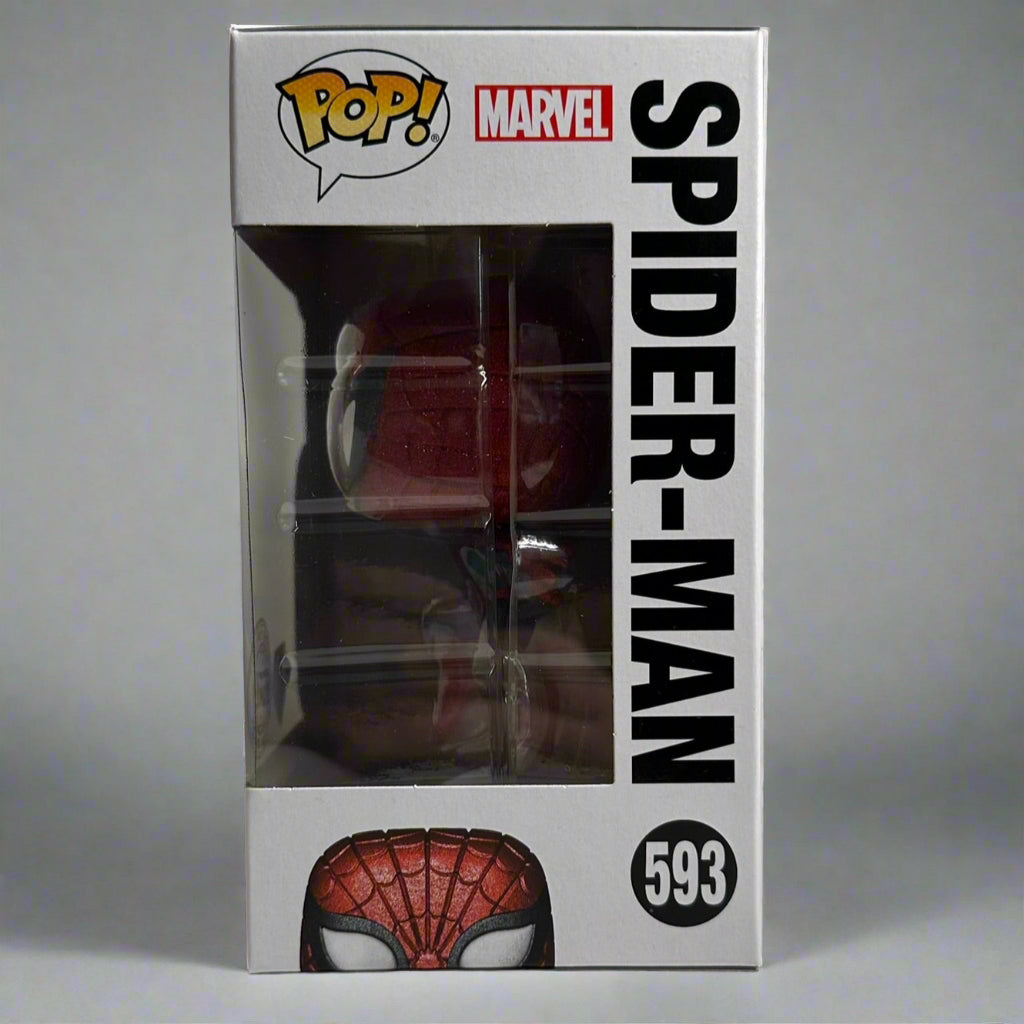 Funko Pop! Marvel – Spider-Man (Diamond Glitter) #593 – Special Edition