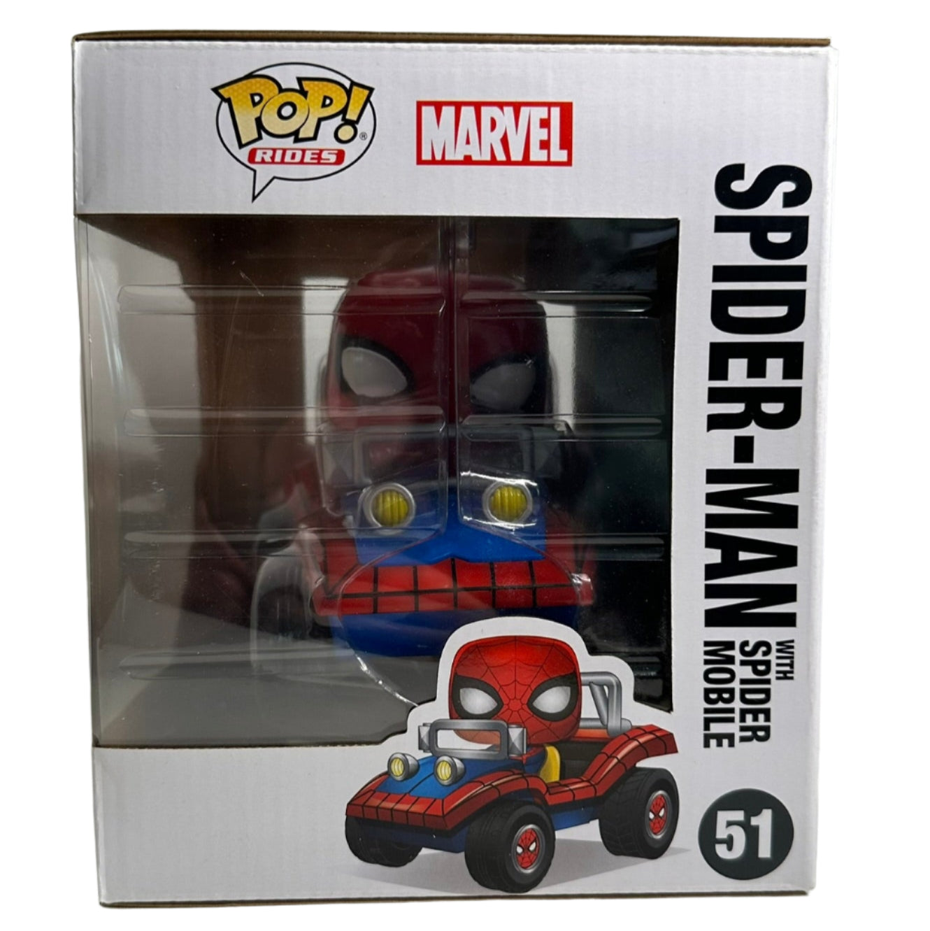 Funko Pop Rides! Spider-Man - Spider-Man With Spider Mobile #51