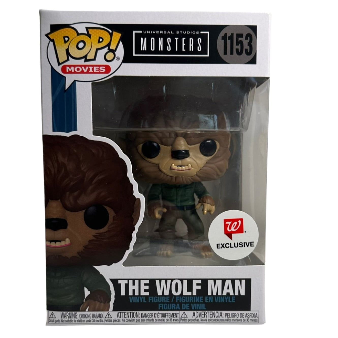 Funko Pop! Monsters - The Wolf Man #1153 - Walgreens Exclusive