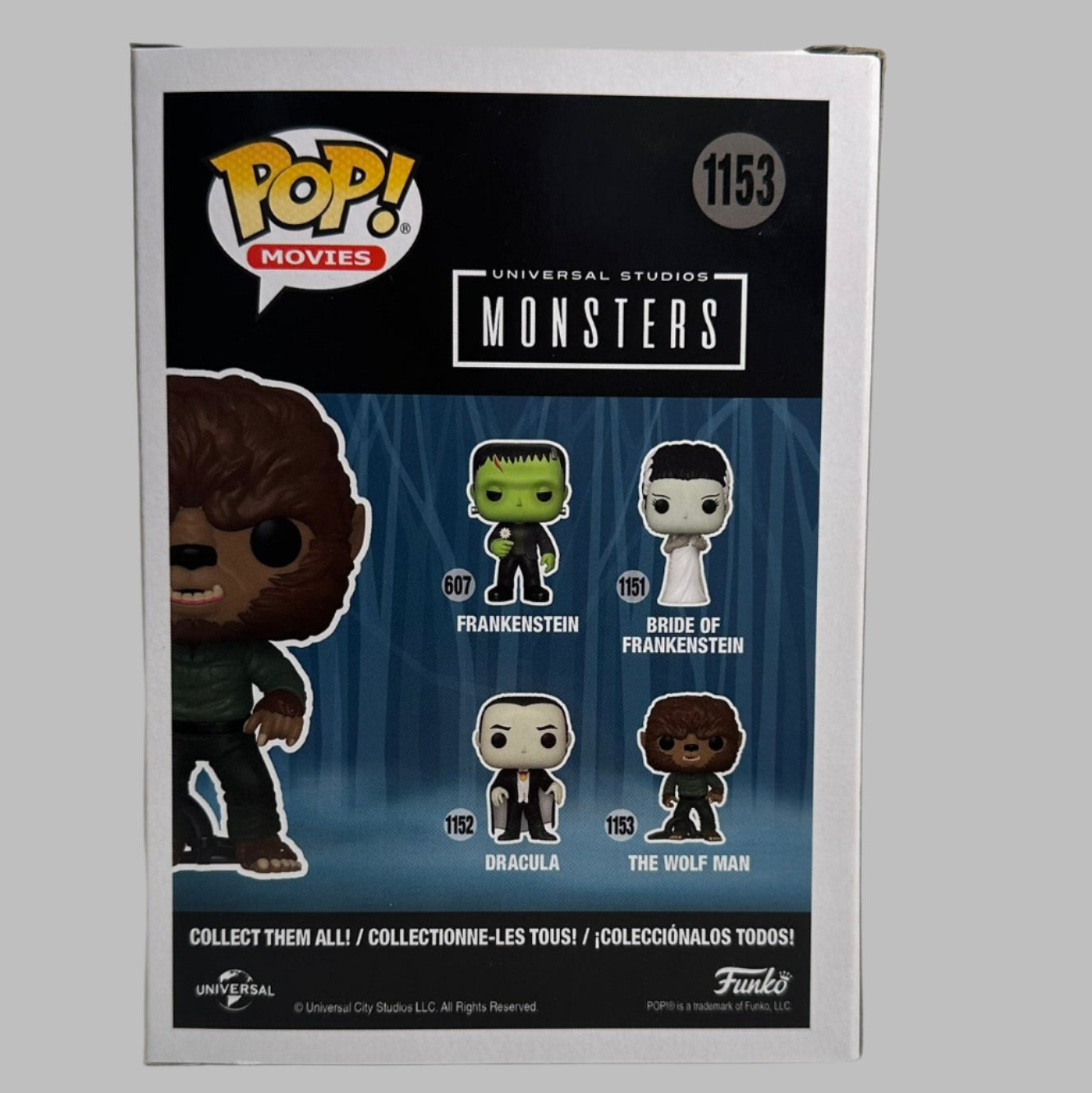 Funko Pop! Monsters - The Wolf Man #1153 - Walgreens Exclusive