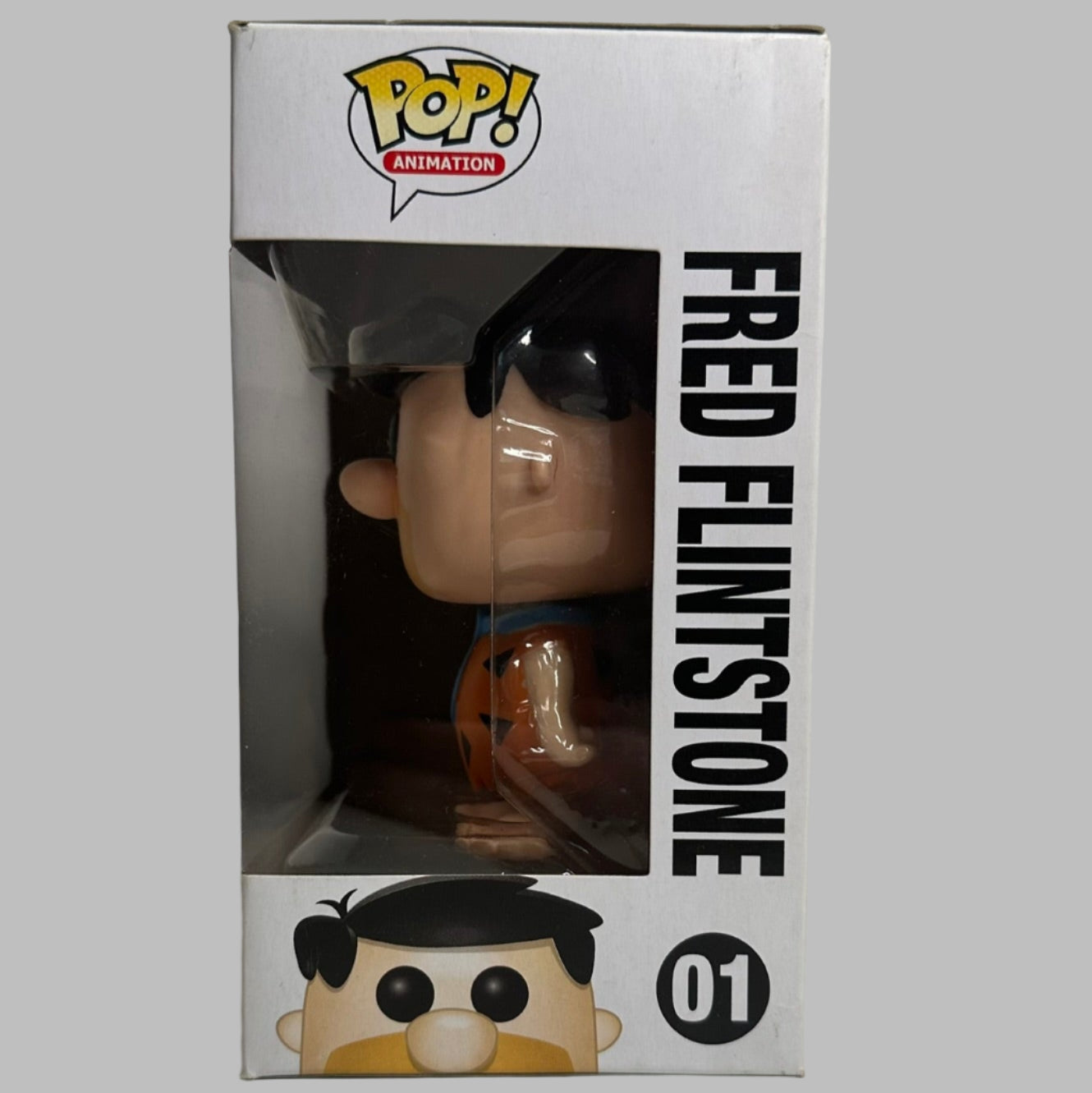 Funko Pop! The Flintstones - Fred Flintstone #01 (Hard Protector Included)