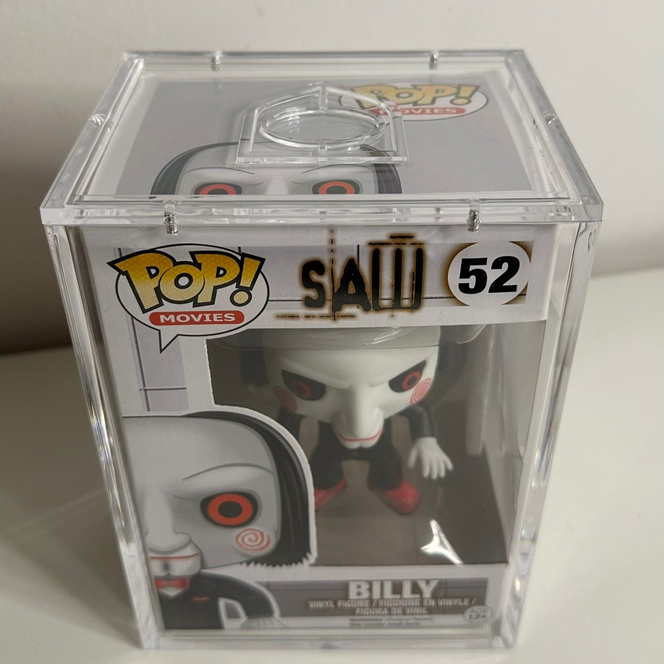 Funko Pop! SAW – Billy #52 OG Grail 2017 (Box Damaged) + Free Brand New PopShield Armor