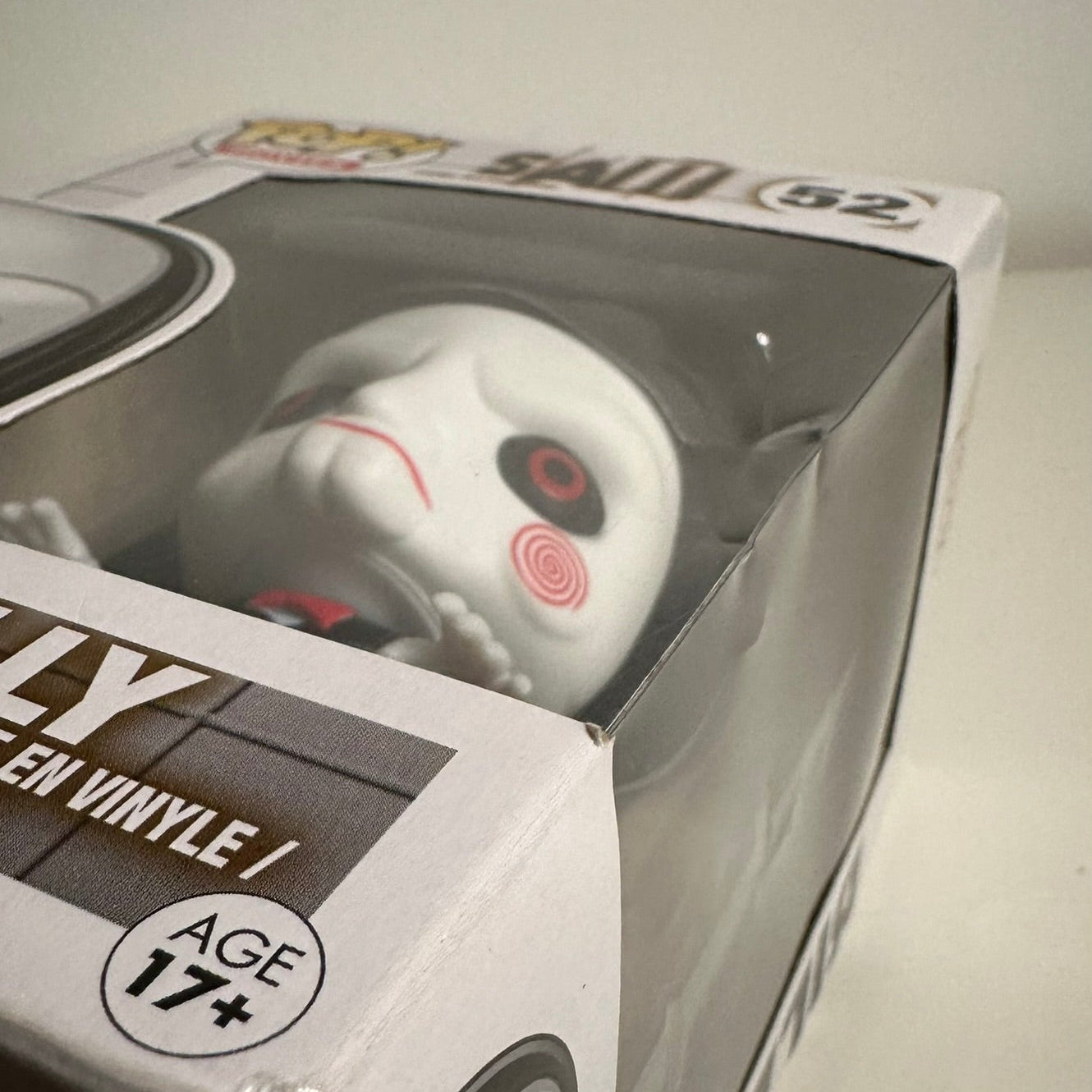 Funko Pop! SAW – Billy #52 OG Grail 2017 (Box Damaged) + Free Brand New PopShield Armor
