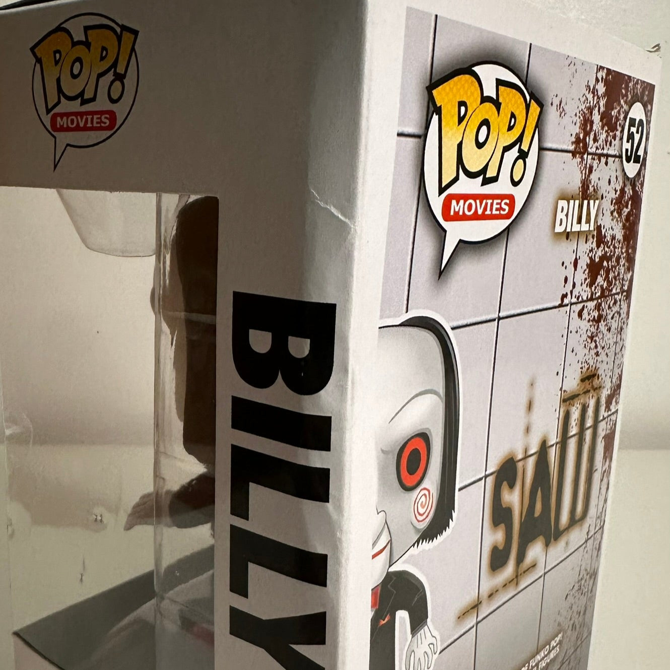 Funko Pop! SAW – Billy #52 OG Grail 2017 (Box Damaged) + Free Brand New PopShield Armor