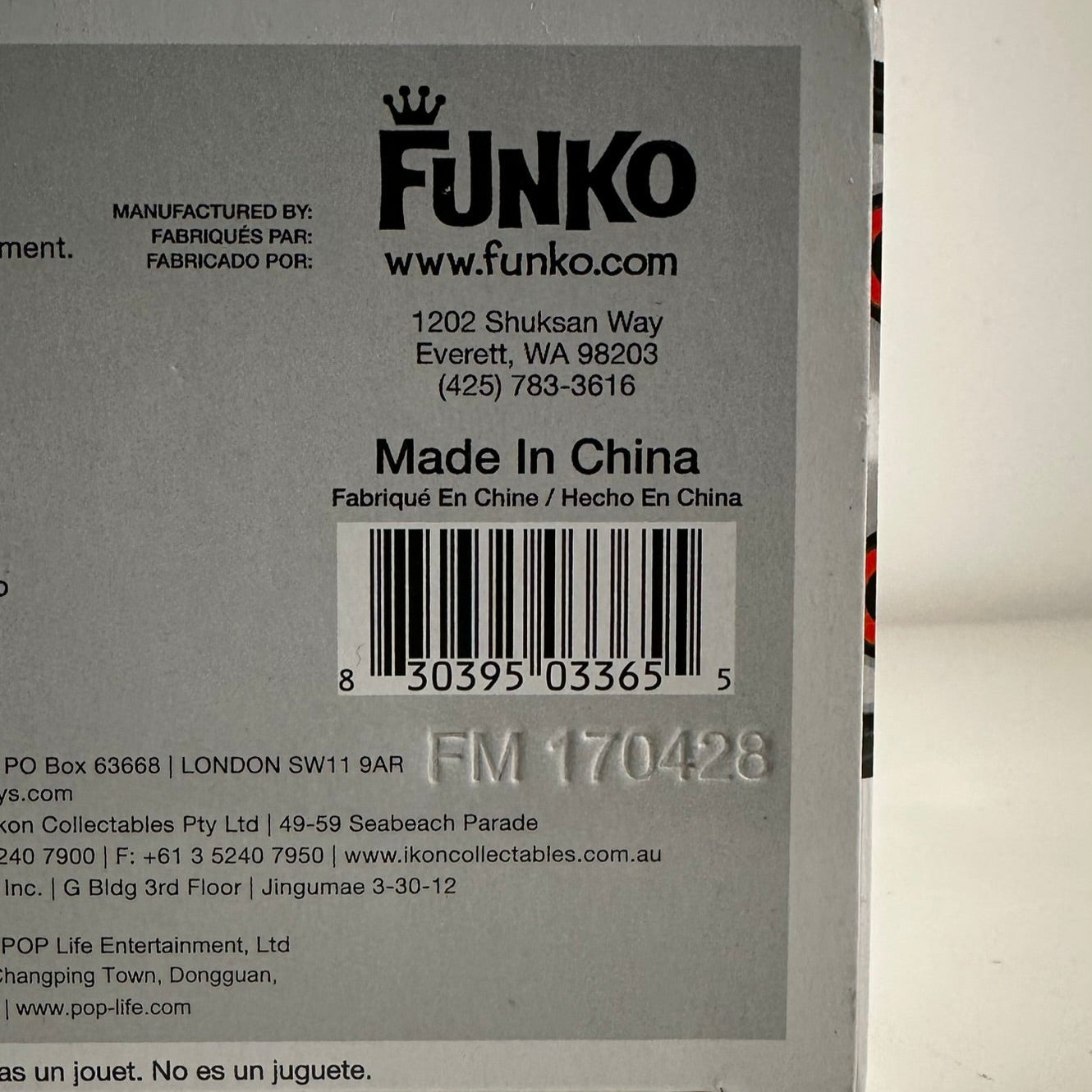 Funko Pop! SAW – Billy #52 OG Grail 2017 (Box Damaged) + Free Brand New PopShield Armor