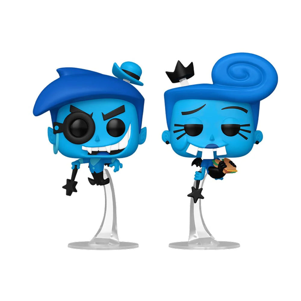 Funko Pop! Fairly Odd Parents - Anti-Cosmo & Anti-Wanda 2 Pack - Wondercon 2025 - Pop Protector Included