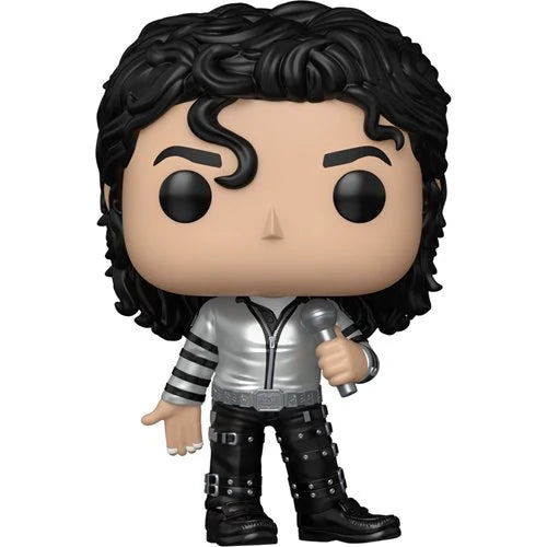 PRE-ORDER ETA AUG Funko Pop! Michael Jackson - Michael Jackson Bad Tour (Metallic) #507