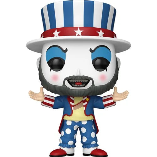 PRE-ORDER ETA 09/2025 – Funko Pop! House of 1000 Corpses – Captain Spaulding #1850