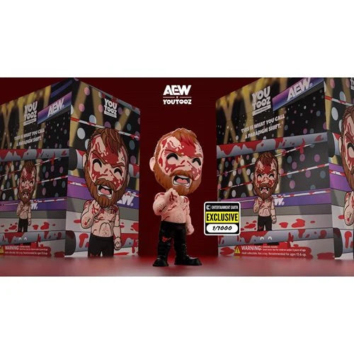 Youtooz AEW Collection – Bloody Jon Moxley Variant Vinyl Figure #9 – Entertainment Earth Exclusive