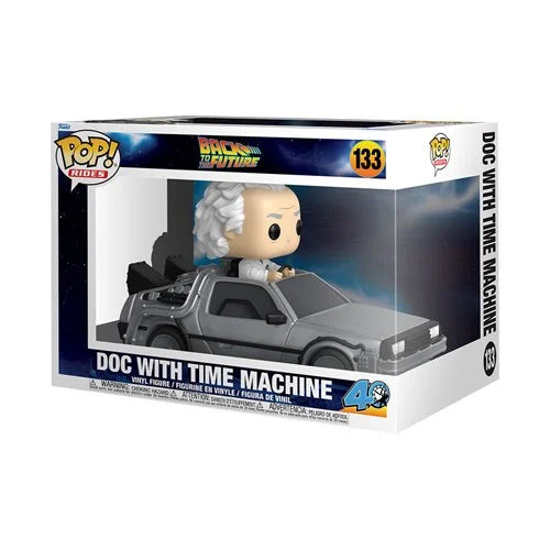 Funko Pop! Back To Thhe Future - Doc In Time Machine #133