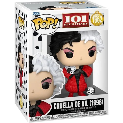 PRE-ORDER – ETA Jan 2026 (Subject to change) Funko Pop! 101 Dalmations - Cruella De Vil (1996) #1662