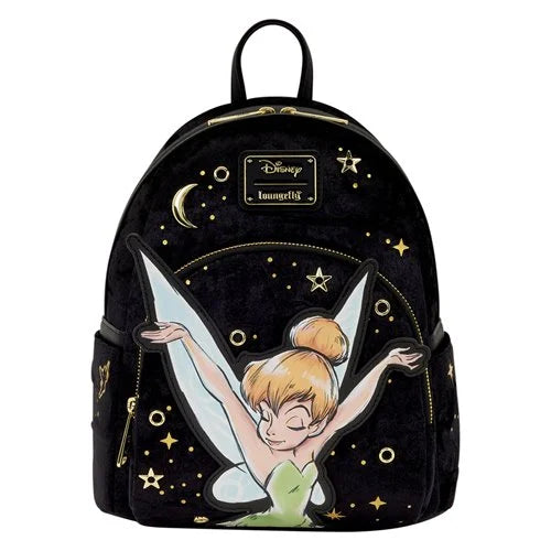 Loungefly - Tinker Bell Pixie Dust Velvet Mini-Backpack