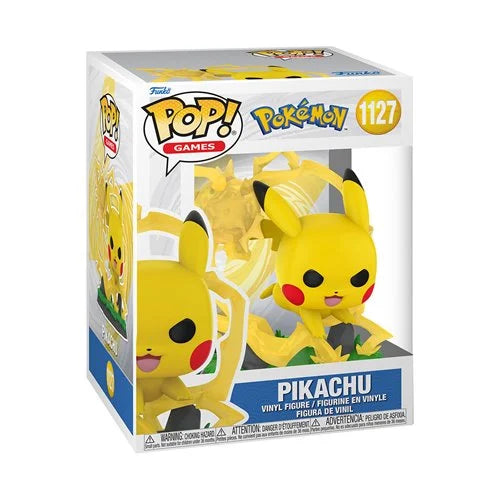 Funko Pop! Pokemon - Pikachu #1127 - 6" Pop Premiuim
