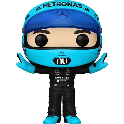 Pre-Order ETA Sept Funko Pop! Mercedes - George Russell (T-Pose) #21