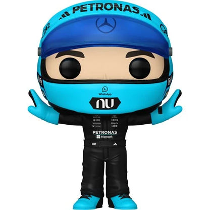 Pre-Order ETA Sept Funko Pop! Mercedes - George Russell (T-Pose) #21