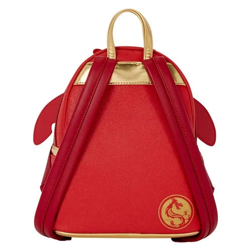Loungefly - Mulan Mushu Glitter Cosplay Mini-Backpack