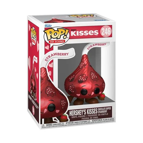 Funko Pop! Hershey's Kisses Chocolate Topped Strawberry #246 - NEW