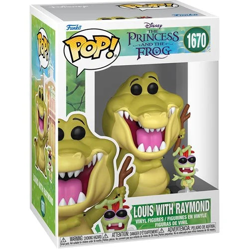 Funko Pop! The Princess An The Frog - Louis With Raymond #1670