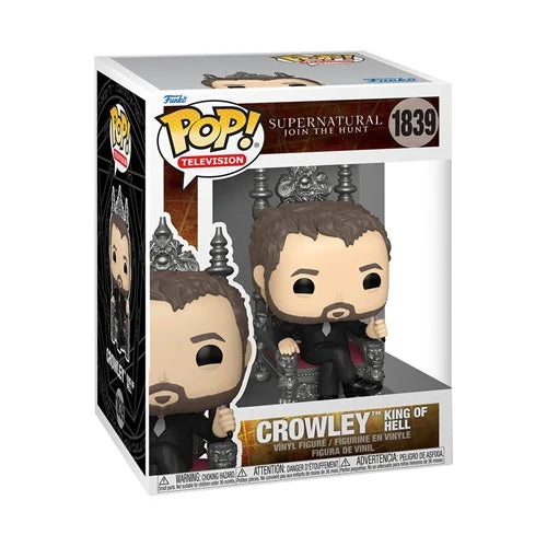 Funko Pop! Supernatural - Crowley (King of Hell) #1839 - Pop Premium
