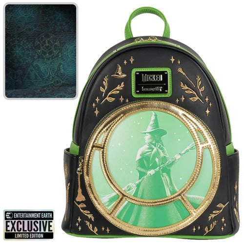 Loungefly – Wicked For Good Elphaba Mini‑Backpack (Entertainment Earth Exclusive)