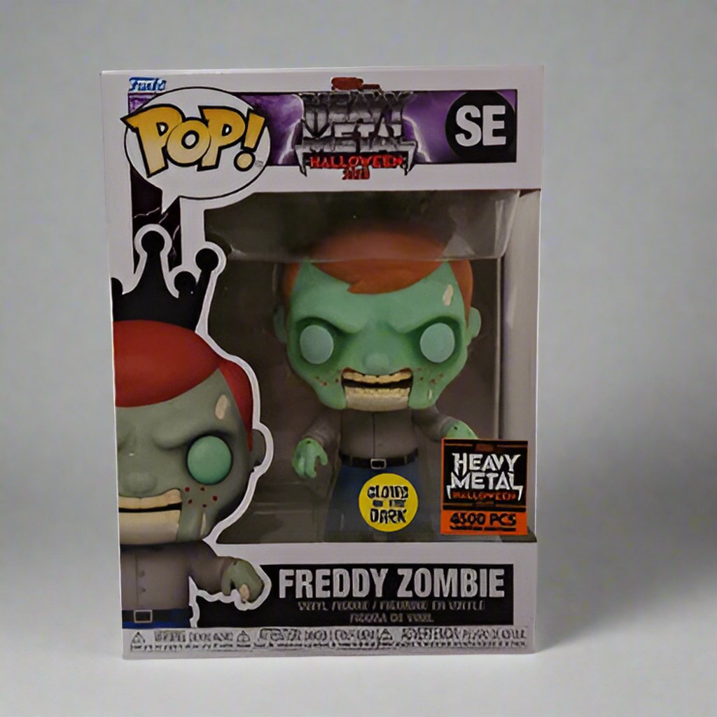 Funko Pop! Freddy Zombie - Glow In The Dark - Heavy Metal Halloween - 4500 pcs