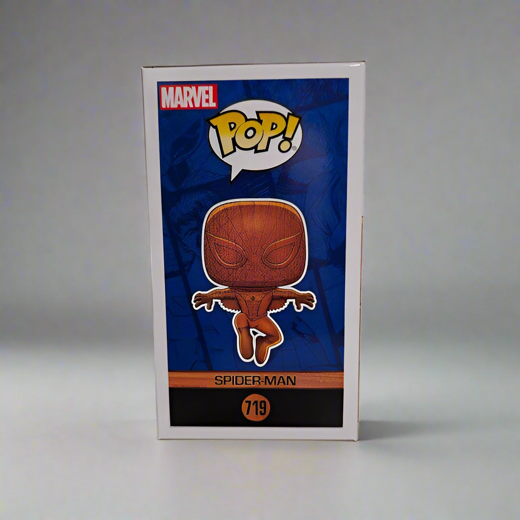 Funko Pop! Spider Man #719 - Marvel - Wooden Spider Man