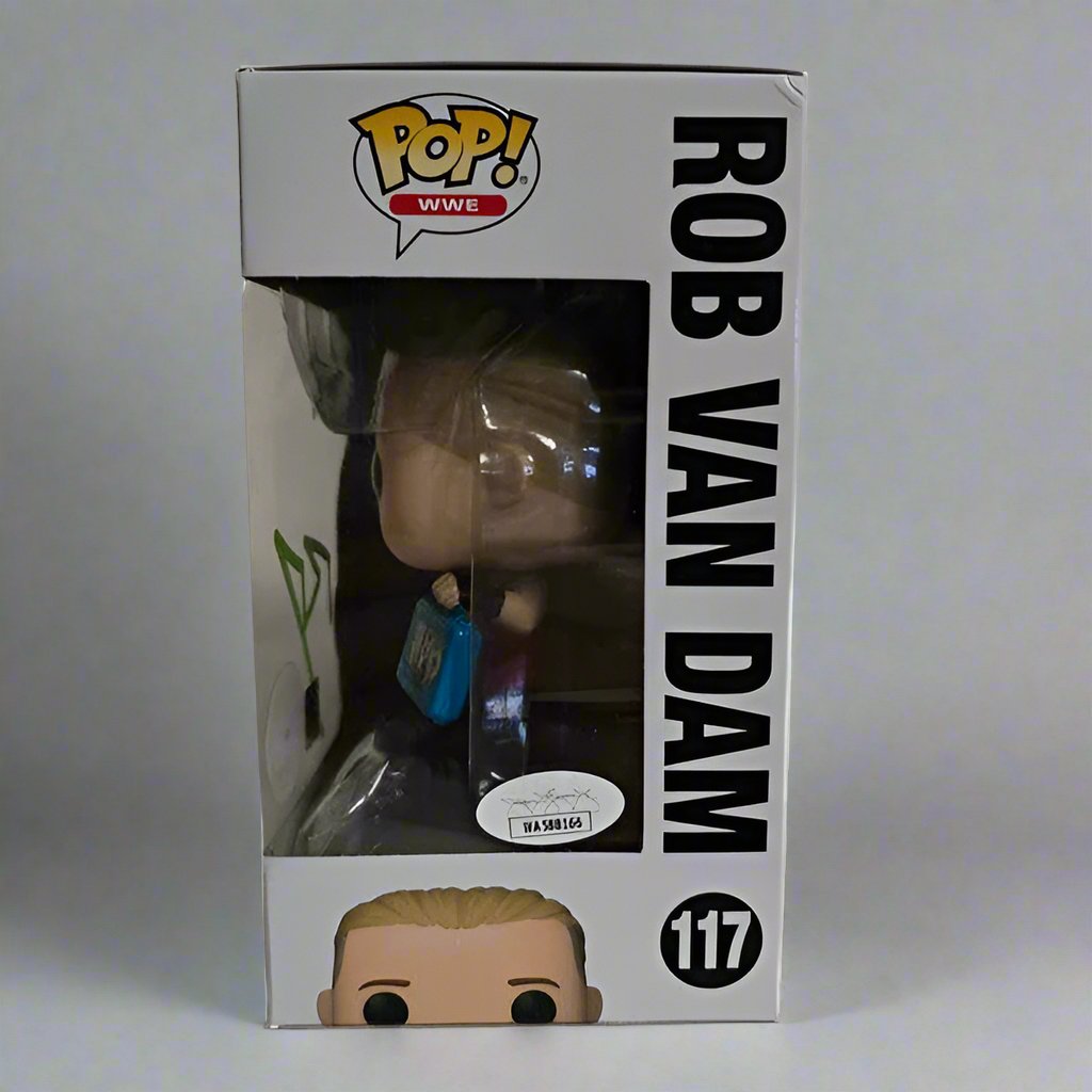 Funko Pop! Rob Van Dam #117 - WWE - Signed/Auto - JSA COA