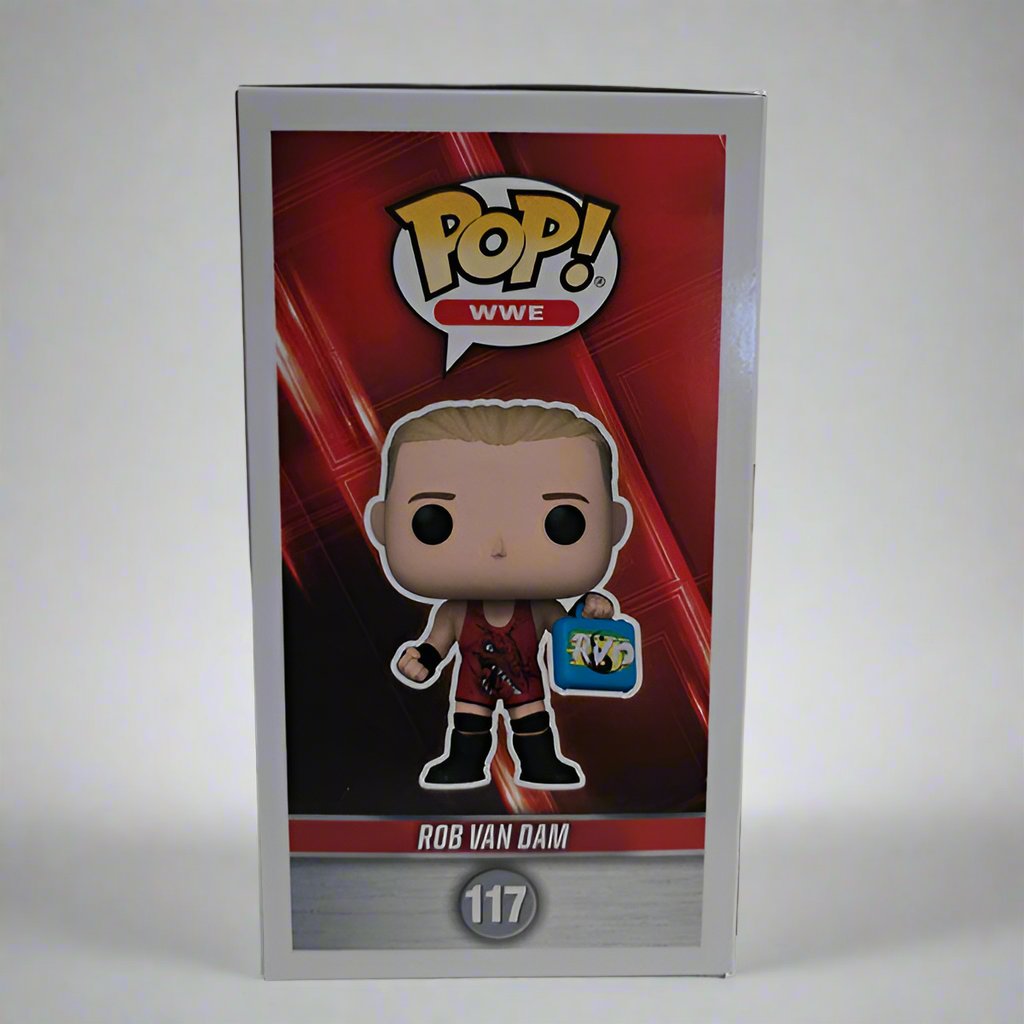 Funko Pop! Rob Van Dam #117 - WWE - Signed/Auto - JSA COA