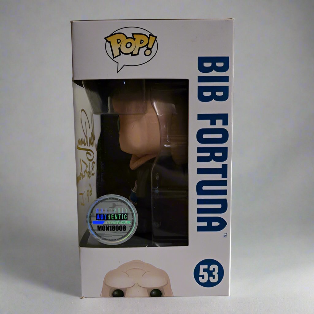 Funko Pop! Bib Fortuna #53 - Signed/Auto by Alan Ruscoe - Monopoly COA