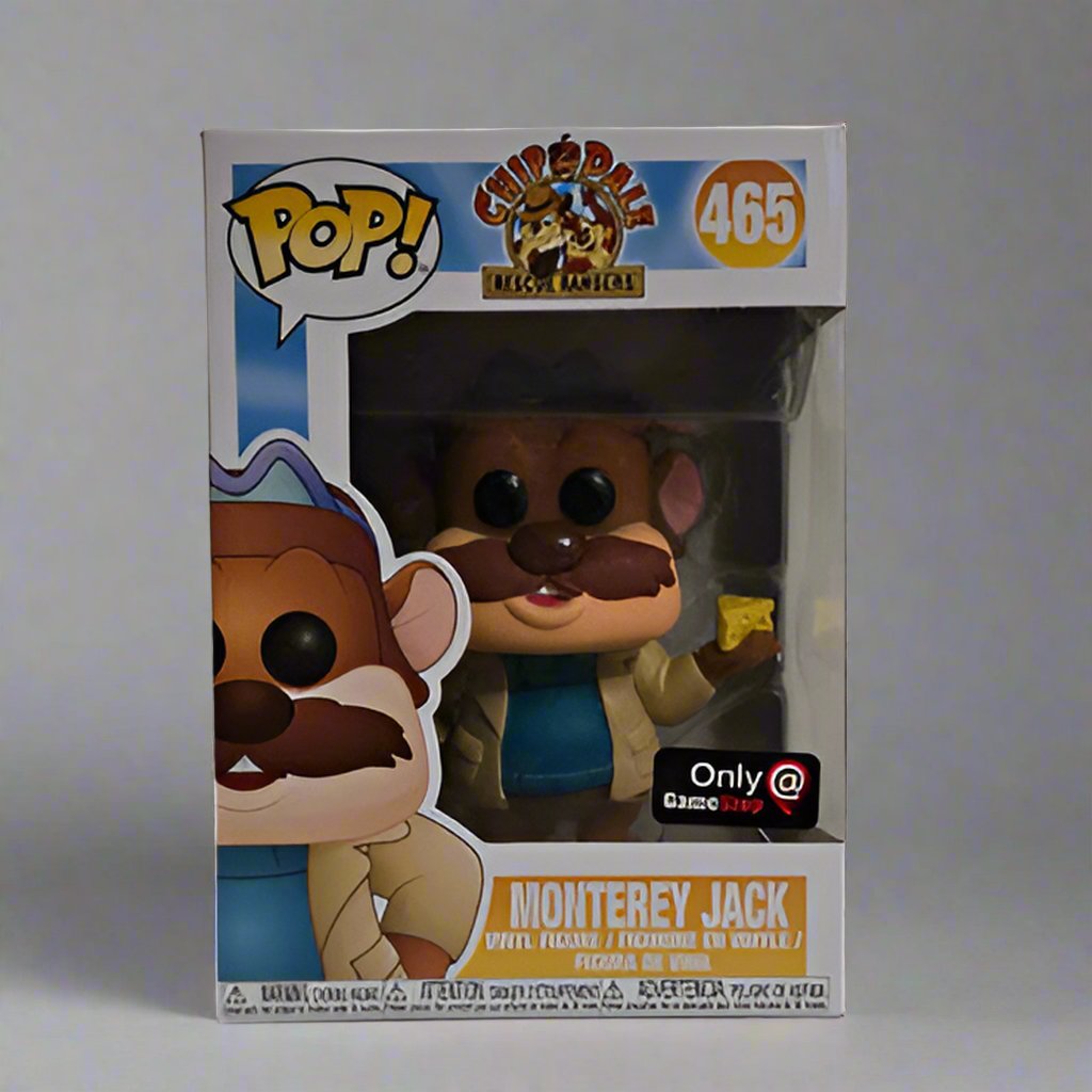 Funko Pop! Chip n Dale Rescue Rangers - Monterey Jack #465 - Gamestop Exclusive