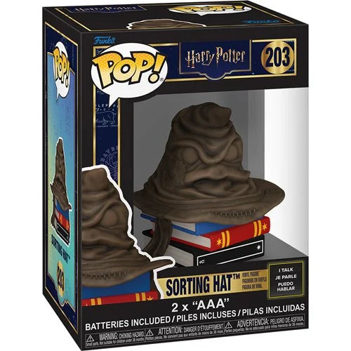 PRE-ORDER ETA July (Eta Subject To Change) Funko Pop! Harry Potter - Sorting Hat (Talks) #203 (Batteries Included)