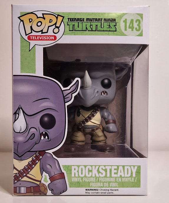Funko Pop! Teenage Mutant Ninja Turtles - Rocksteady #143 (2014) Hard Stack Inc