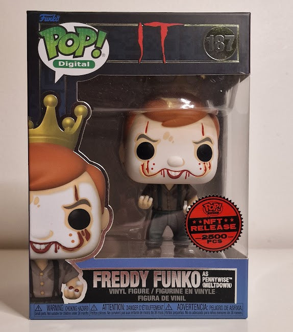 Funko Pop! Digital IT - Freddy Funko As Pennywise Meltdown #187 - 2500 pcs