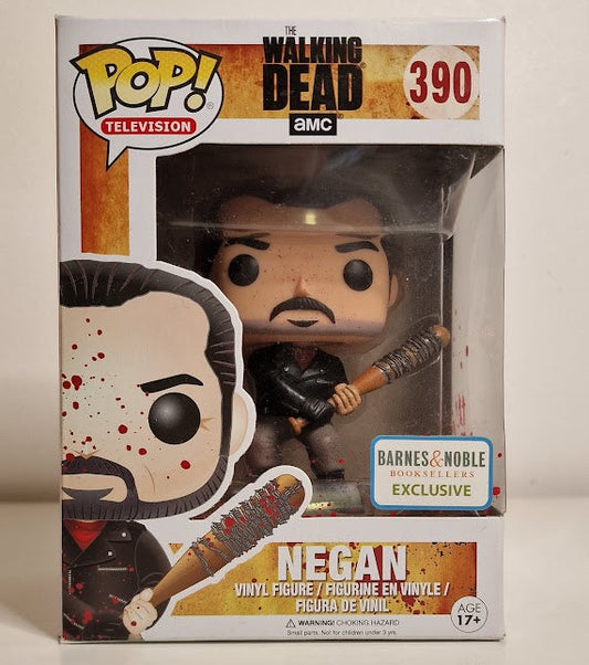 Funko Pop! The Walking Dead - Negan (Blood Splattered) #390 - Barnes & Noble Exclusive