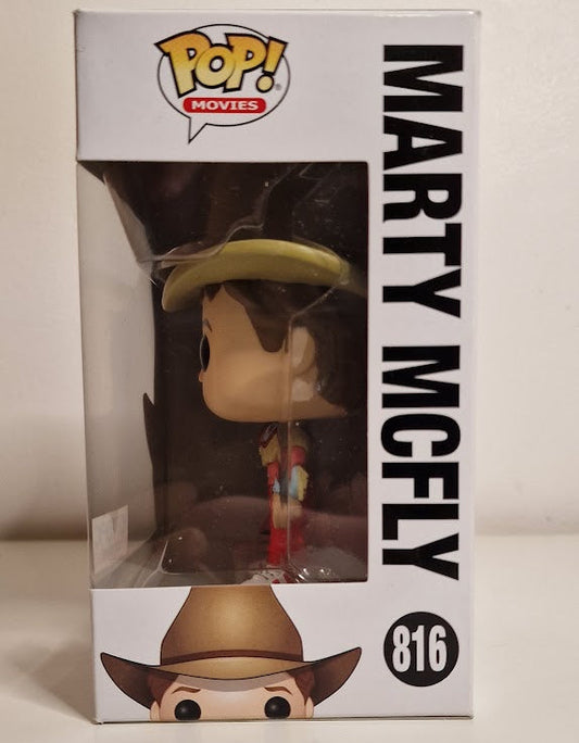 Funko Pop! Back To The future - Marty Mcfly (Western Outfit) #816 - Hot Topic Exclusive