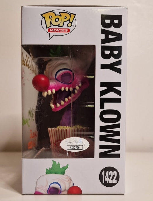 Funko Pop! Killer Klowns - Baby Klown #1422 - Triple Signed - JSA COA