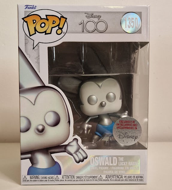 Funko Pop! Disney 100 - Oswald The Lucky Rabbit #1350 - Disney Exclusive
