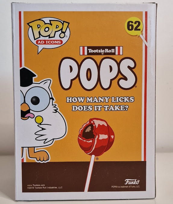 Funko Pop! Tootsie Roll Pops - Mr Owl #62 - Funko Shop Limited Edition